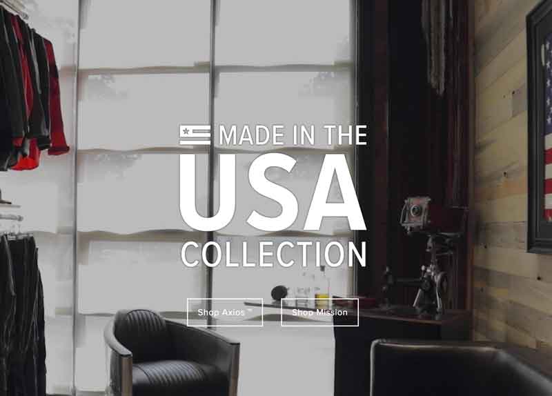 women's clothing made in the USA collection