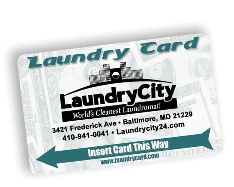 Laundry City Laundry Card