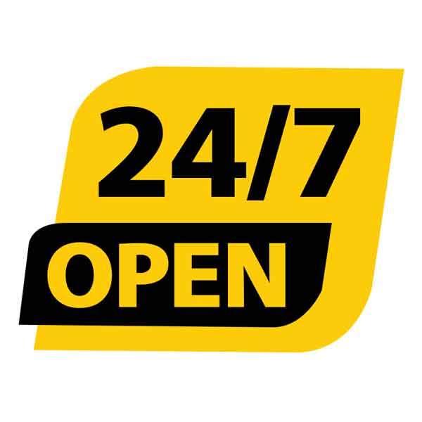 Open 24/7 Laundromat