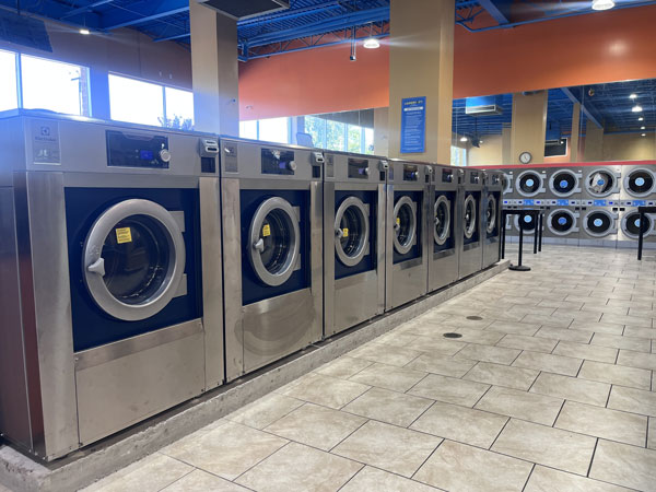 High Speed Washer at Laundry City